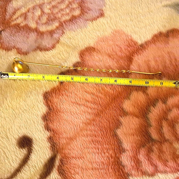 Source Unknown Other - Antique brass candle snuffer